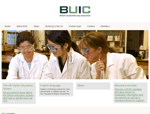 Tablet Screenshot of buic.ac.uk